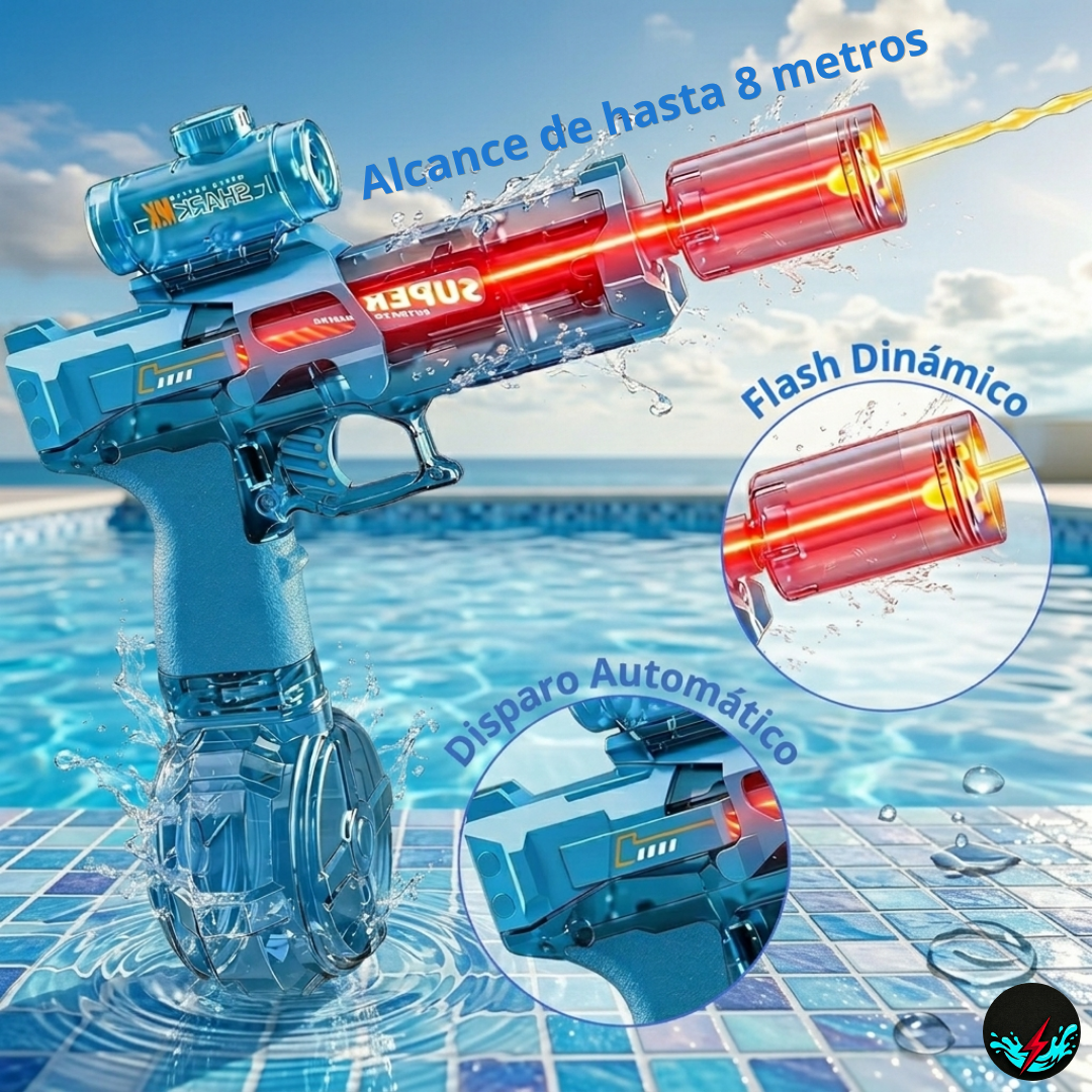 Voltix™: Pistola de Agua Automática